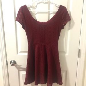 Charlotte Russe Maroon Dress